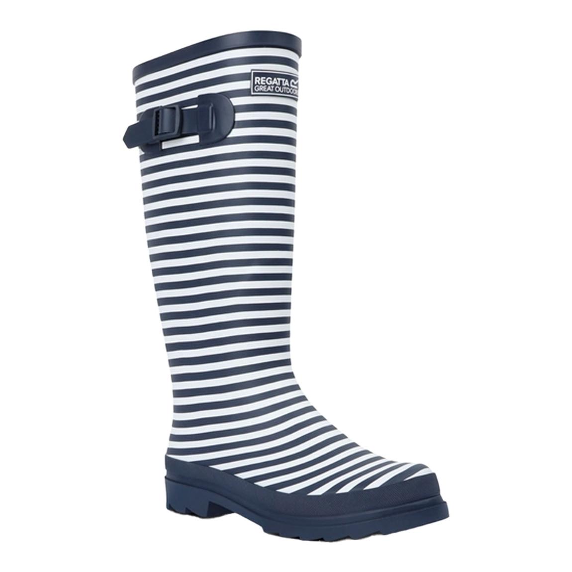 Wellington Boots Fairweather III Mixed Navy/White main product photo