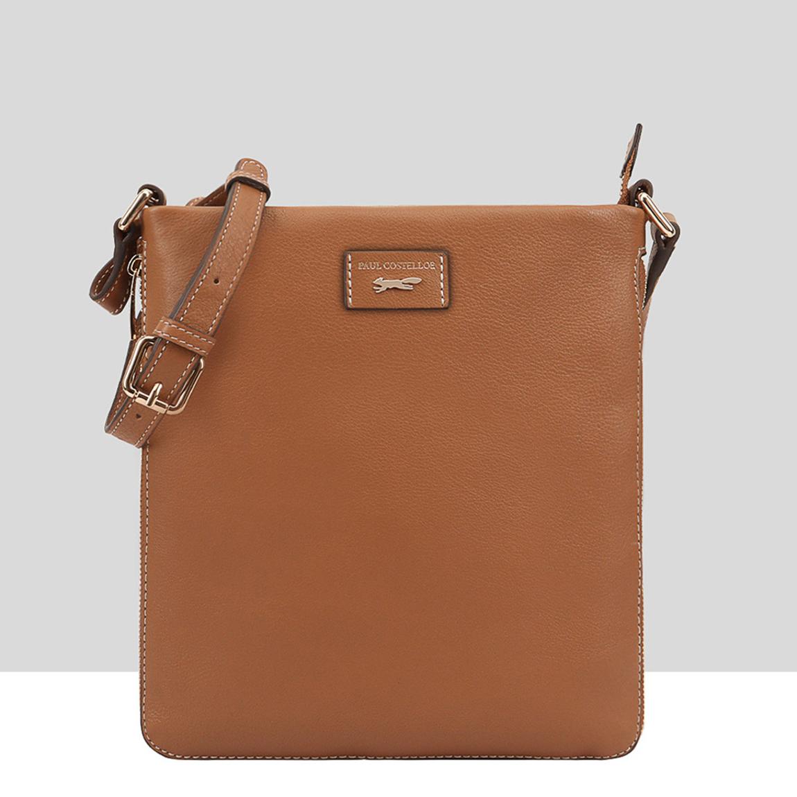 Tan Chipmunk Laterale Crossbody Bag main product photo