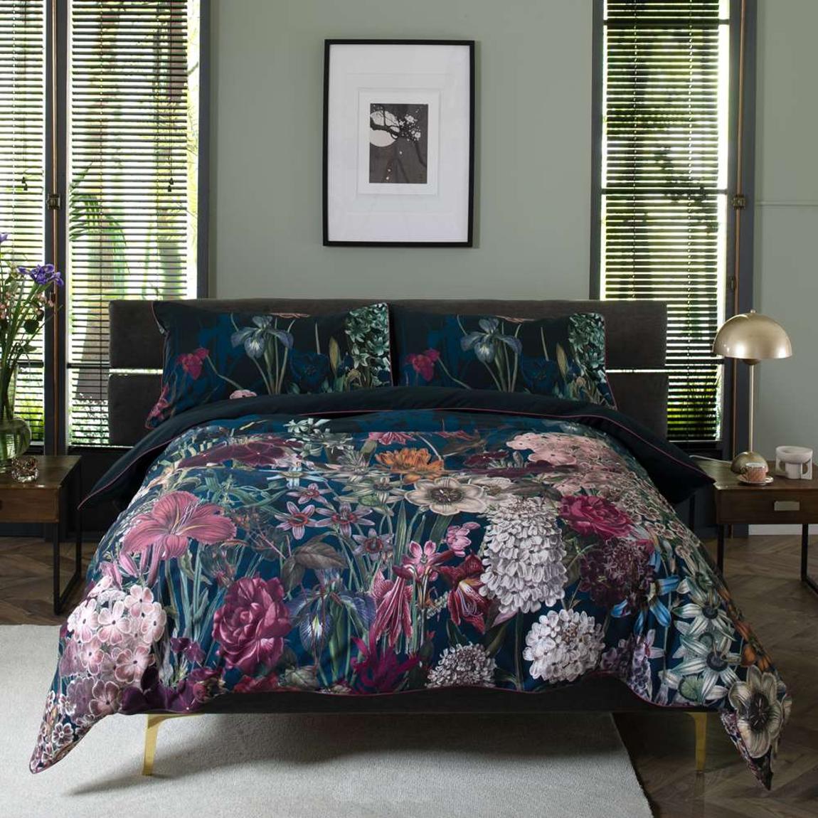 Tivoli Nighttime Digital Print 100% Cotton Duvet Cover Set Duvet Set Double main product photo