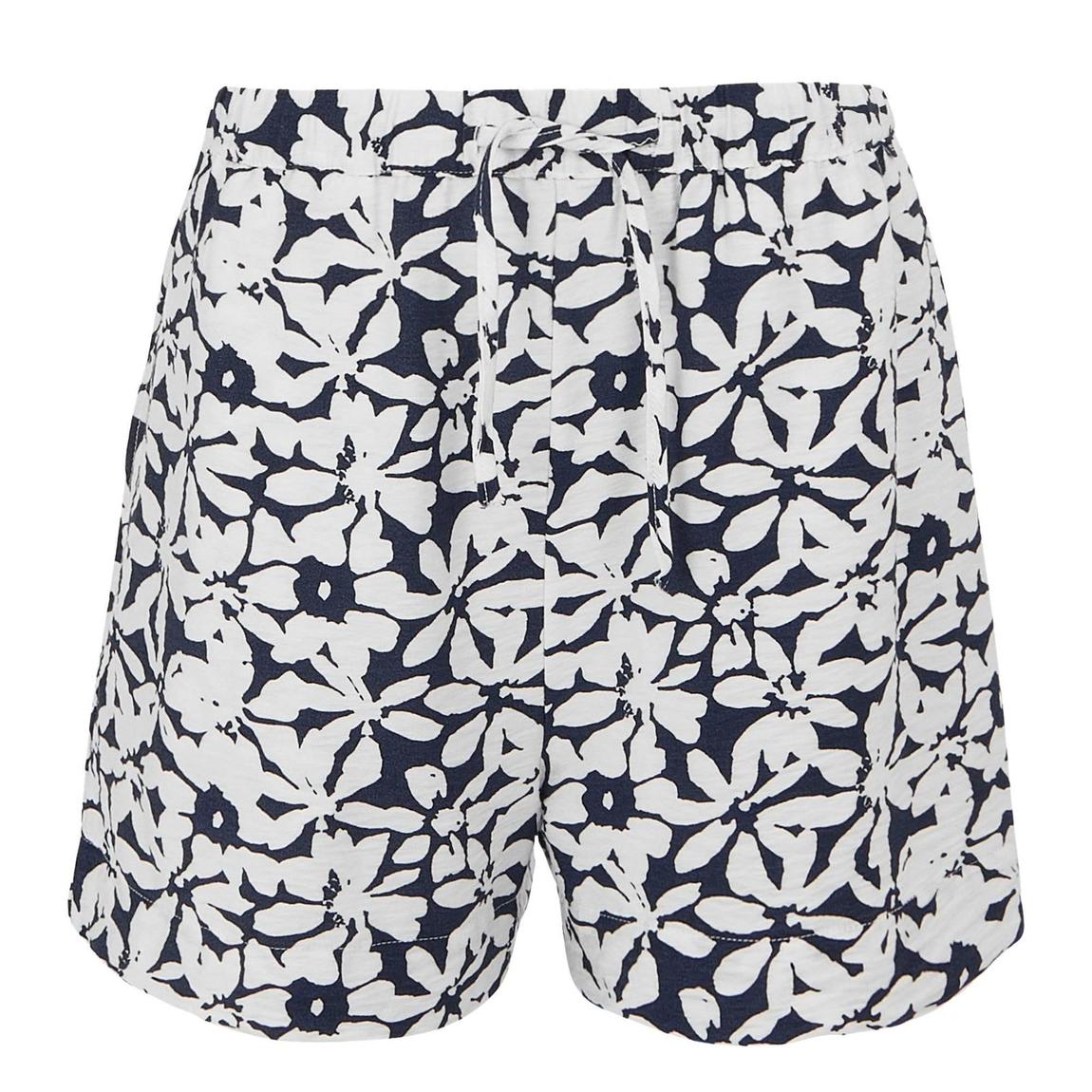 Shorts Salise Polyester Navy/White main product photo