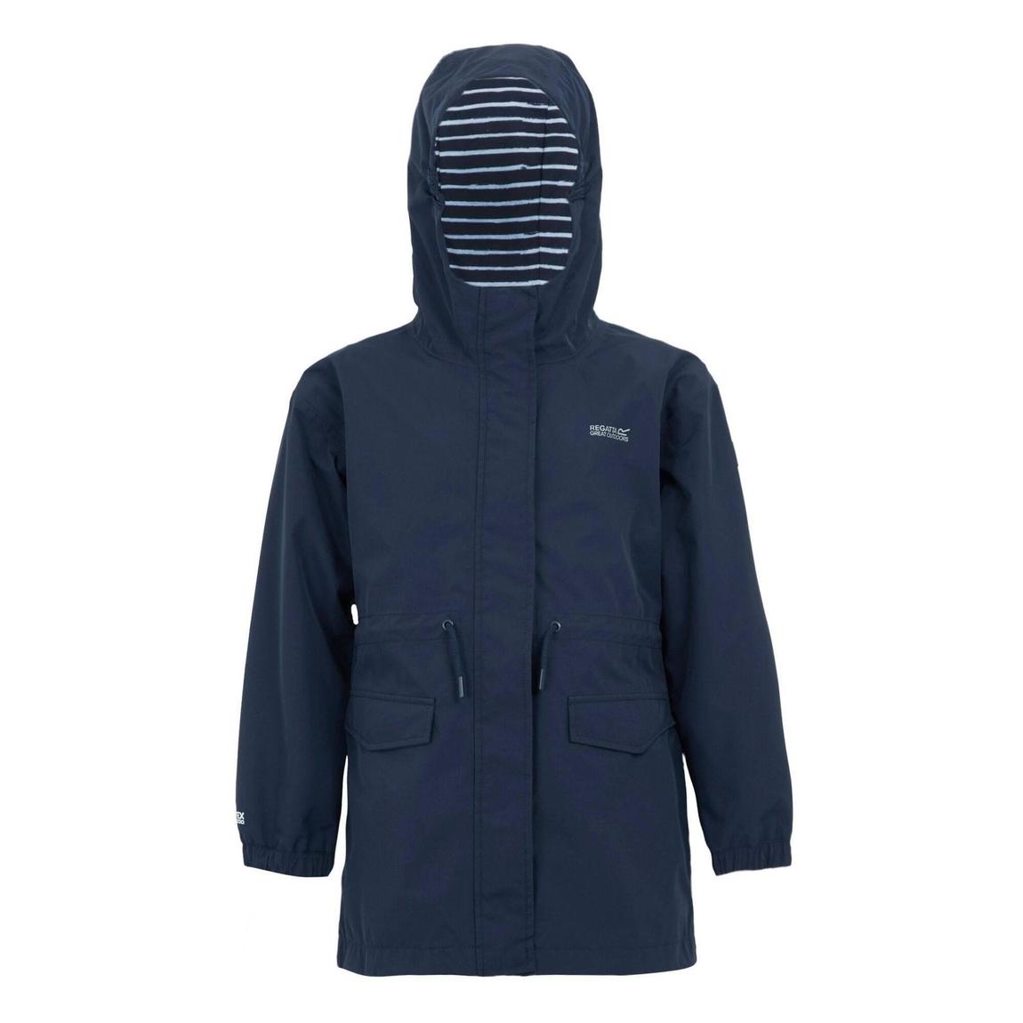 Waterproof Jacket Ballina Polyester Navy/White main product photo