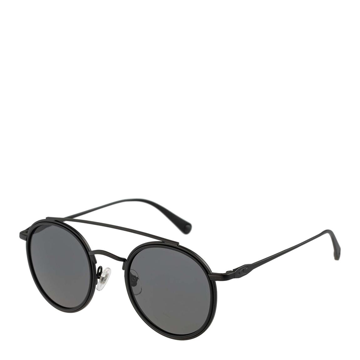 Black Round Thin Frame Sunglasses 50mm main product photo