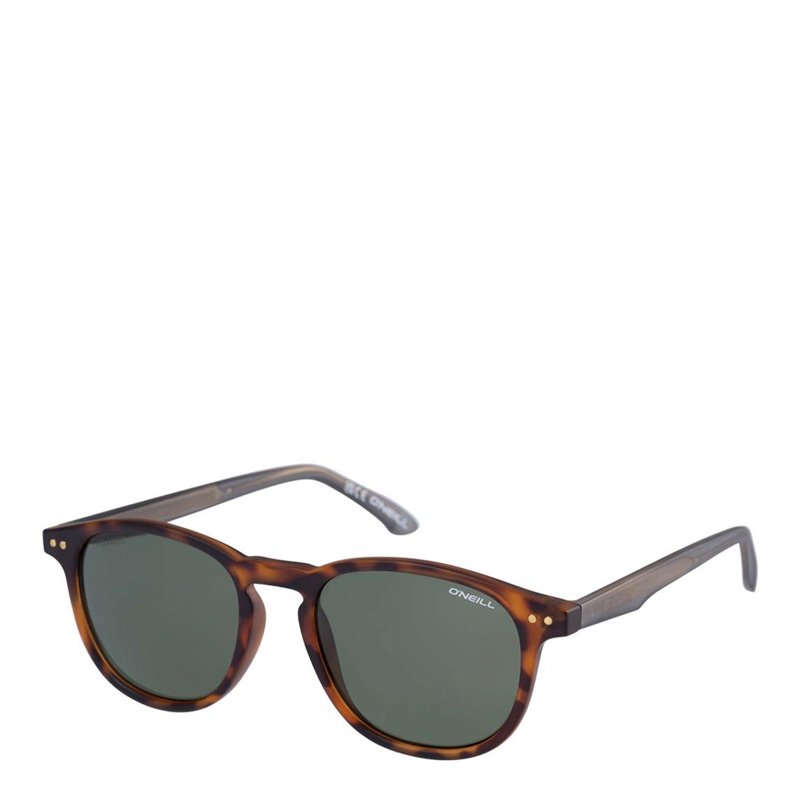 Round Classic Fit Tortoise Brown Sunglasses 51mm main product photo