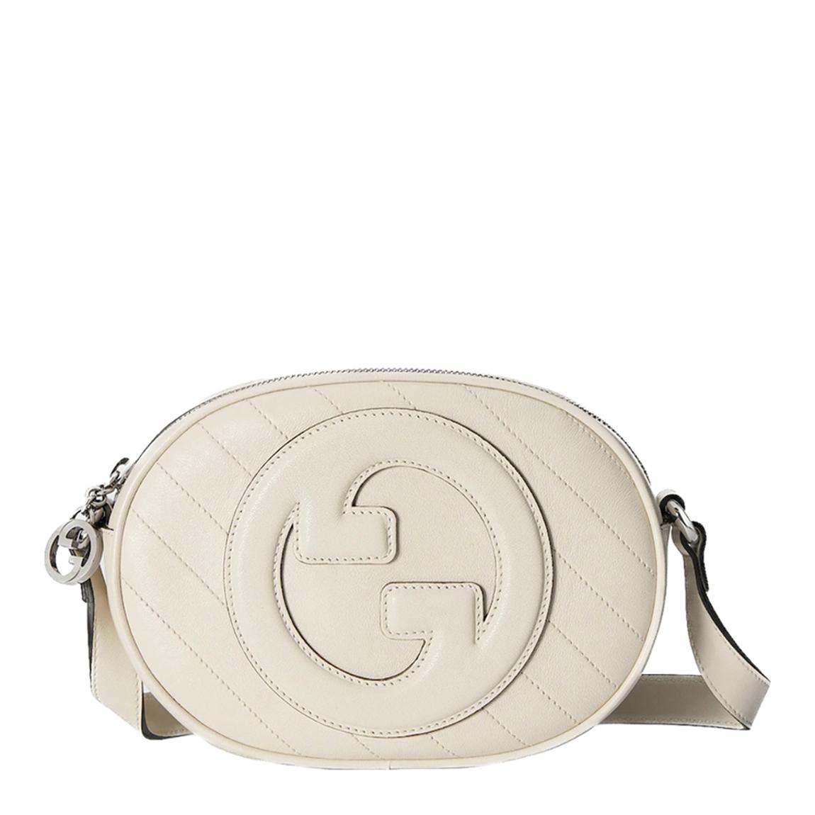 Ivory Gucci Blondie Leather Mini Shoulder Bag main product photo