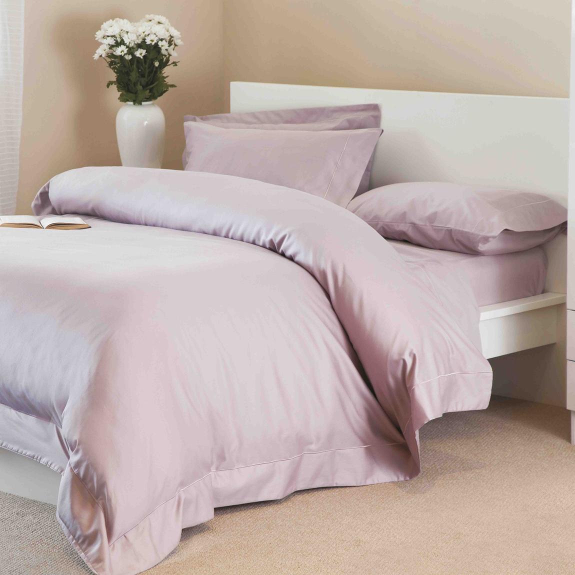 Belledorm Egyptian Cotton 400 Thread Count Oxford Duvet Cover,Double Mulberry main product photo