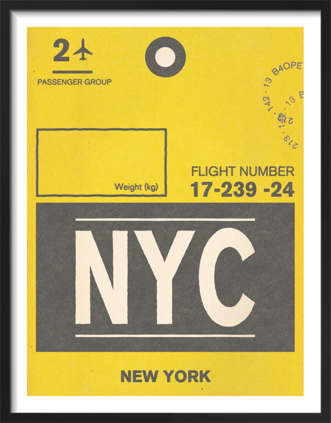 Destination - New York by Nick Cranston 55x43cm main product photo