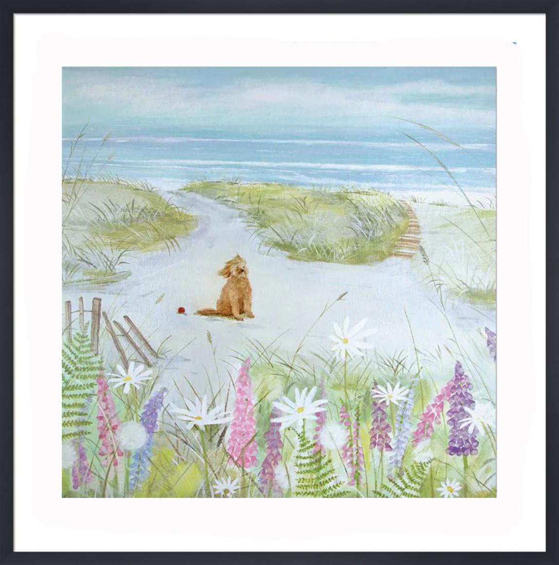 Foxgloves and Daisies by Hannah Cole 31x31cm main product photo
