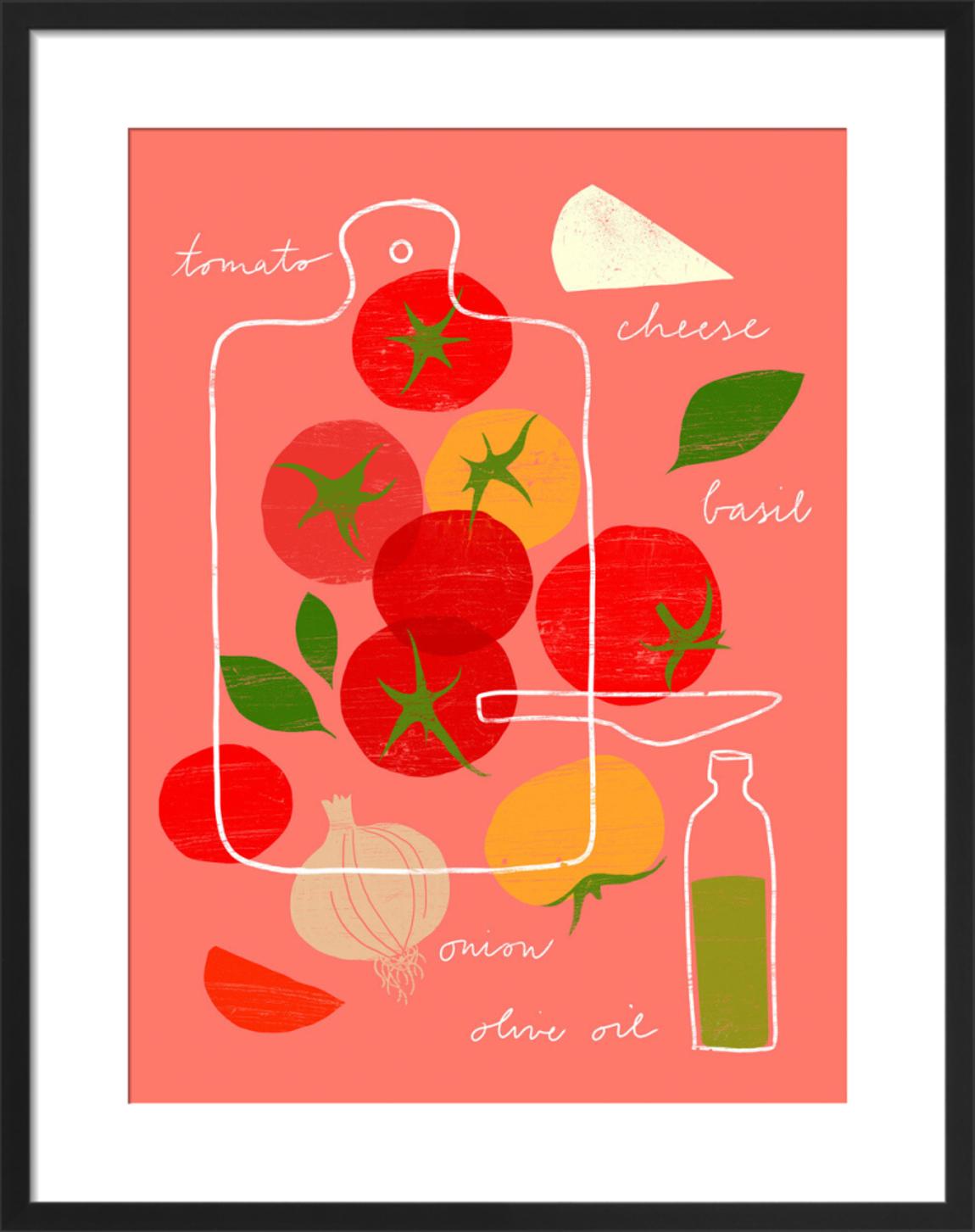Tomato Recipe by Ana Zaja Petrak 39x31cm main product photo