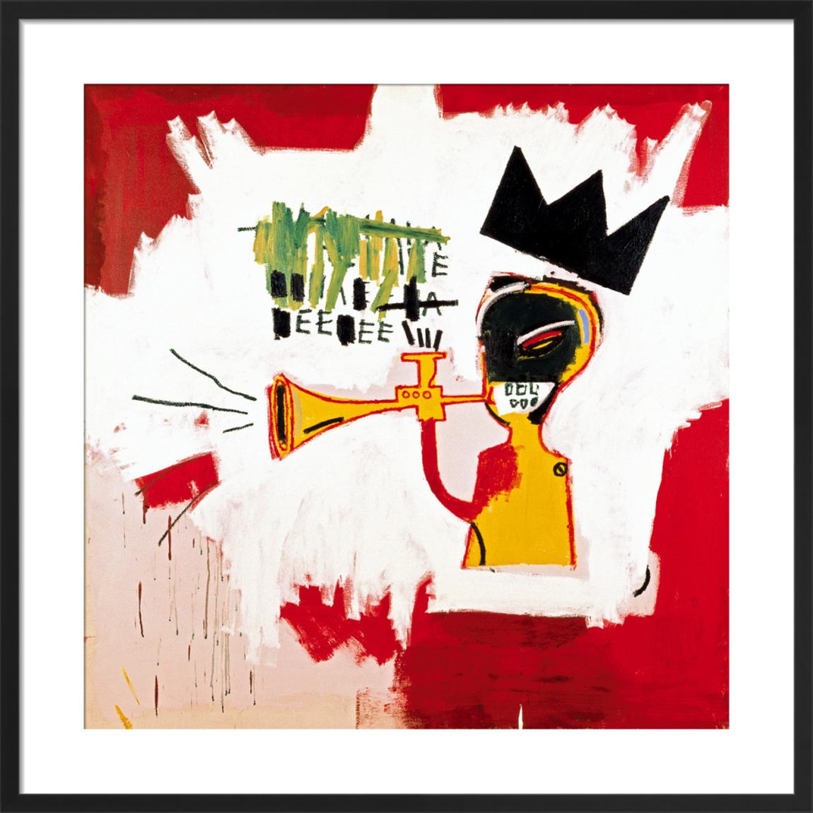 Trumpet, 1984 by Jean-Michel Basquiat 33x33cm main product photo