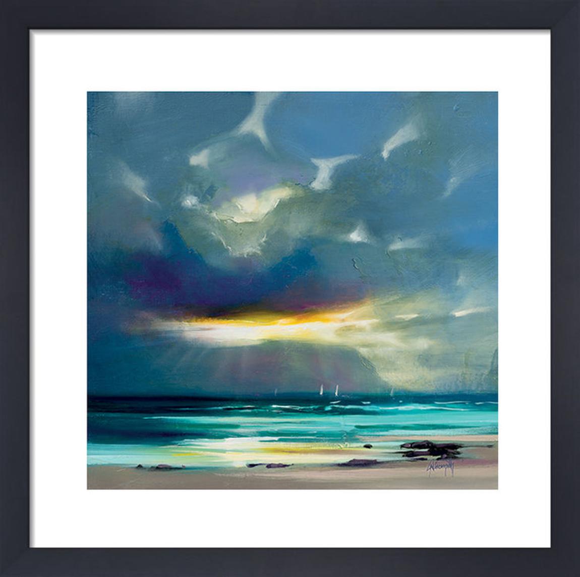 West Coast Blues II Framed Art Print by Scott Naismith 65x65cm main product photo