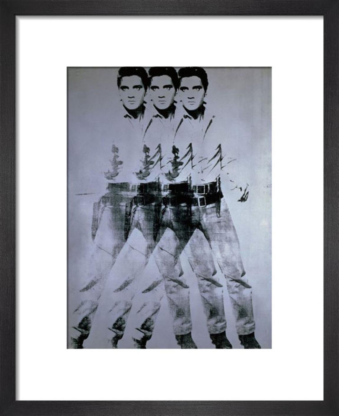 Elvis, 1963 (triple Elvis) by Andy Warhol 39x31cm main product photo