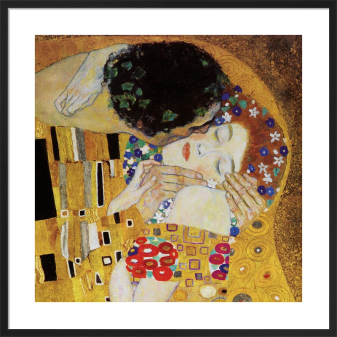 The Kiss (detail) by Gustav Klimt 33x33cm main product photo