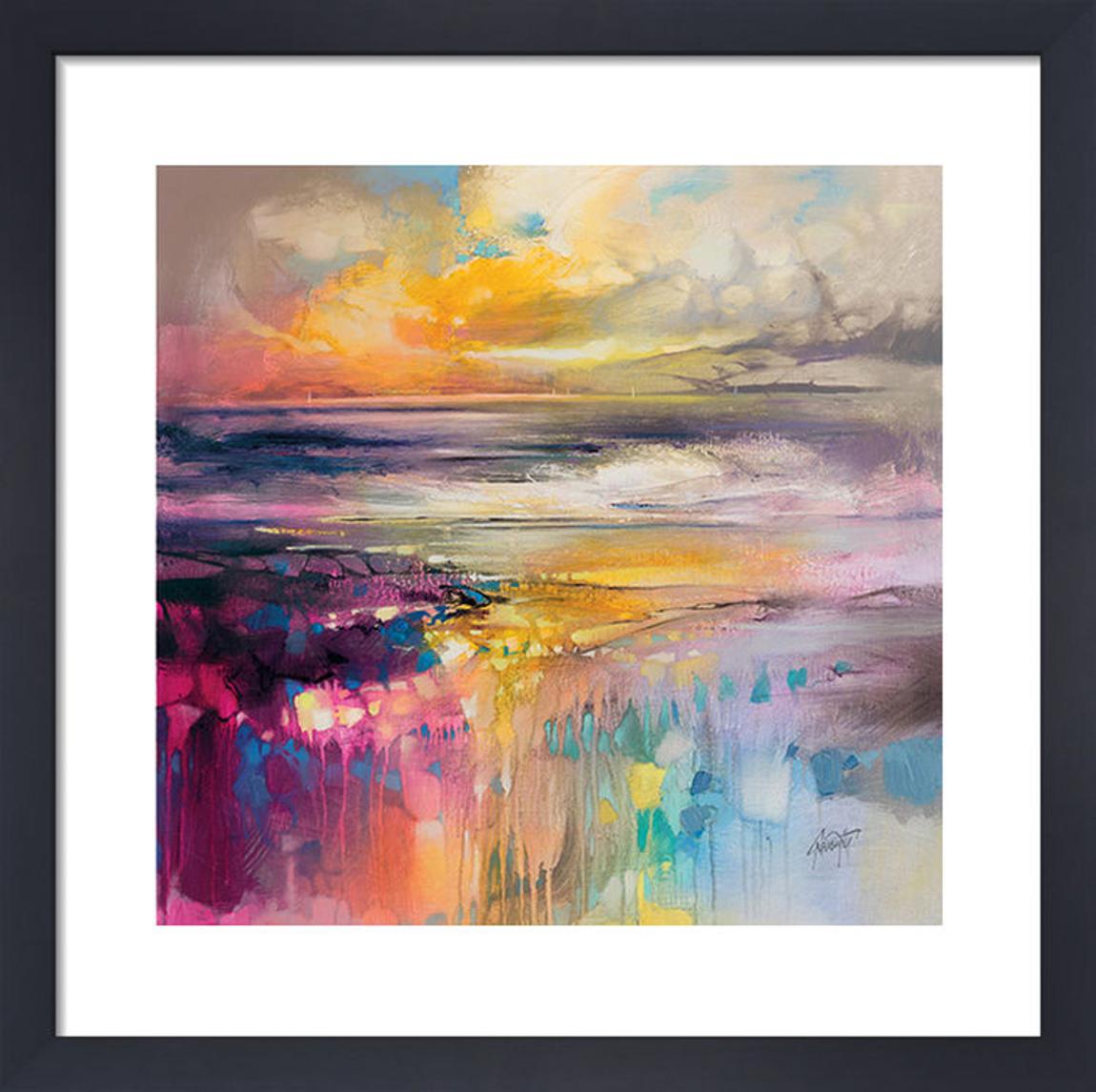 Liquid Reflections Framed Art Print by Scott Naismith 43x43cm main product photo