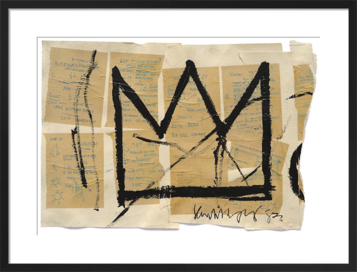 Untitled (Crown), 1982 by Jean-Michel Basquiat 31x39cm main product photo