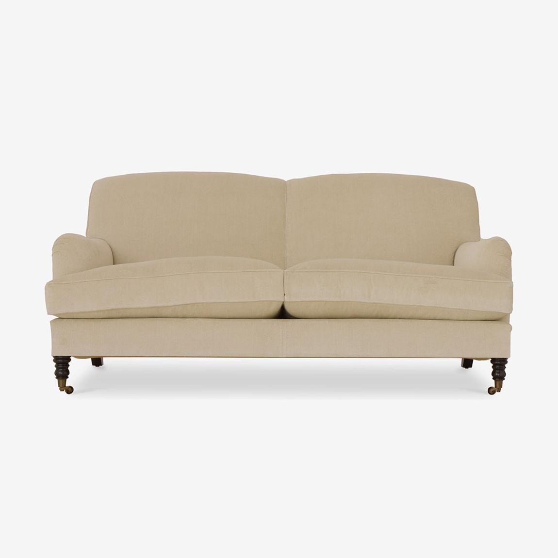 Howard 2.5 Seater Sofa in Avalon Nomad Pearl & Ebony Light Wood main product photo