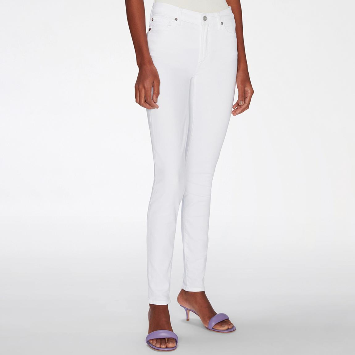 White Illusion Force Skinny Slim Jeans main product photo