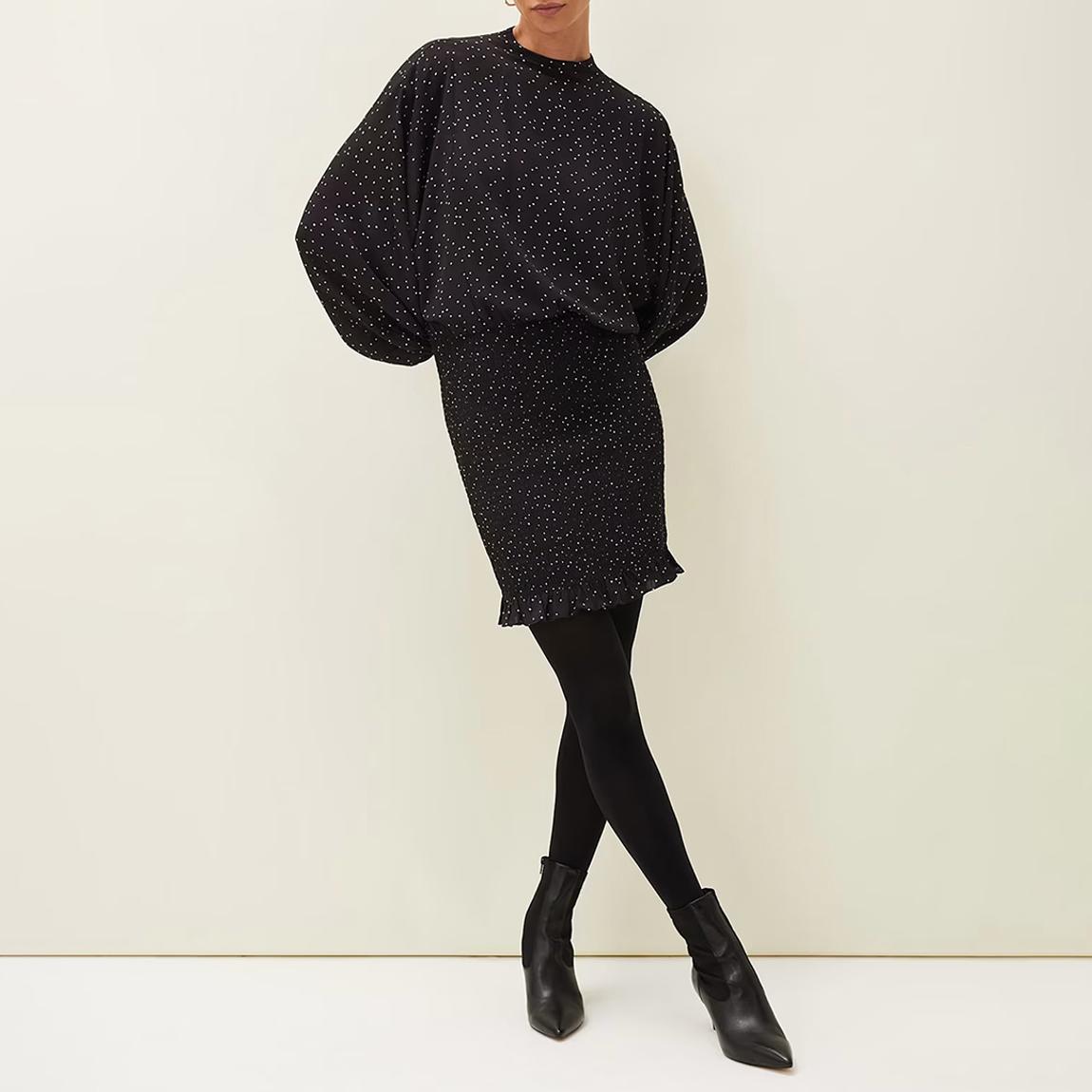 Becca Dress Black/Ivory main product photo