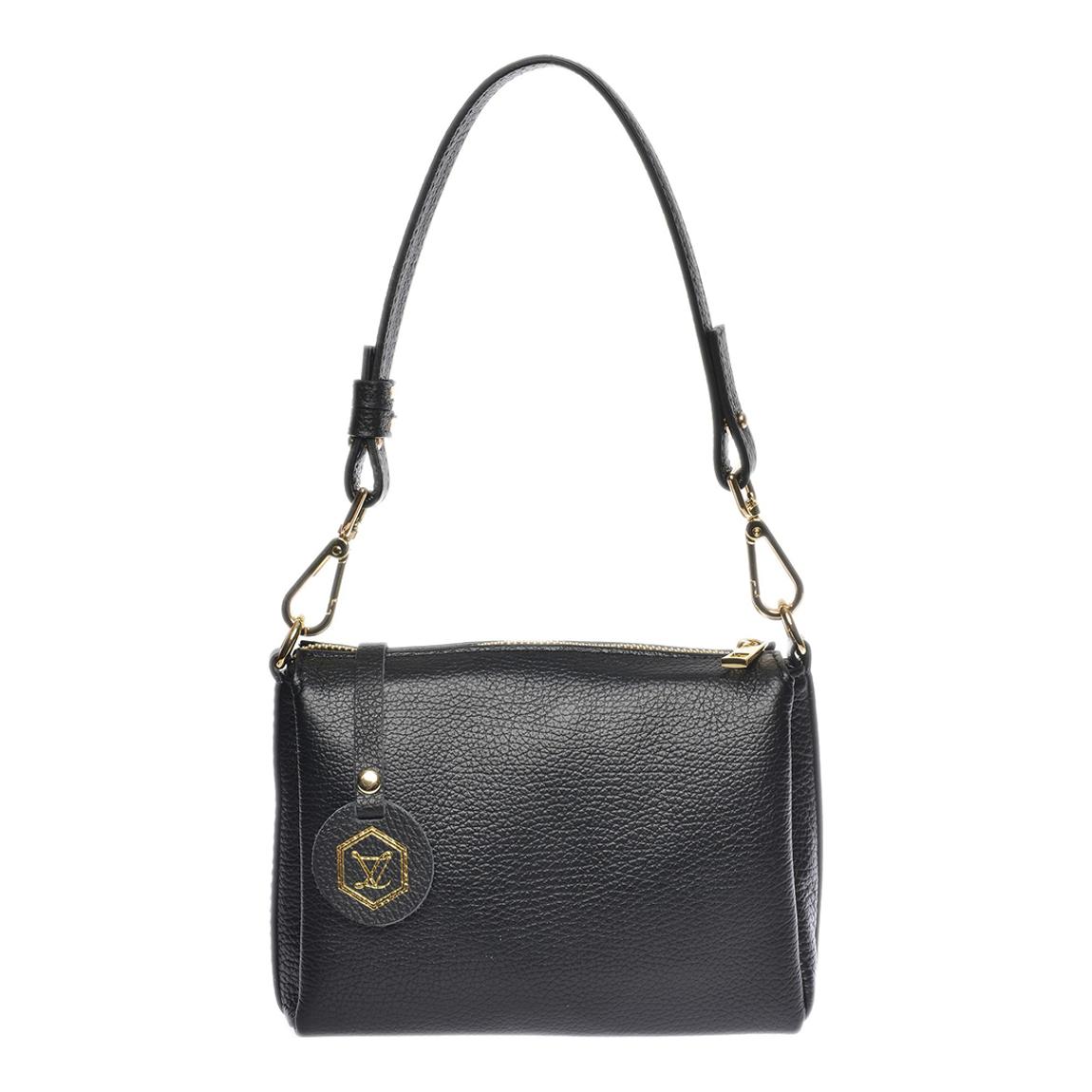 Black Leather Handbag main product photo