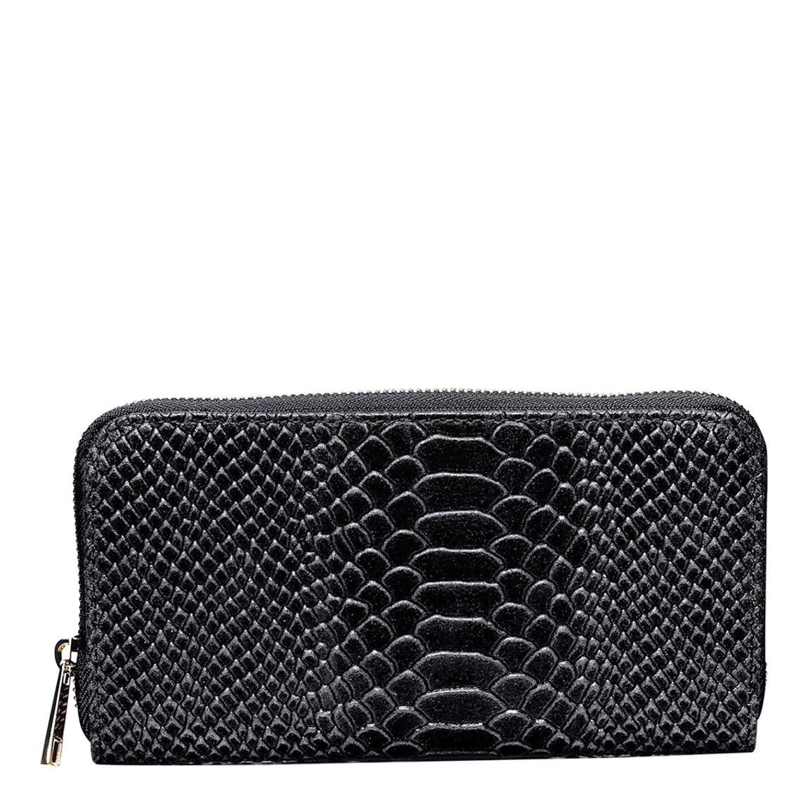 Black Leather Wallet main product photo