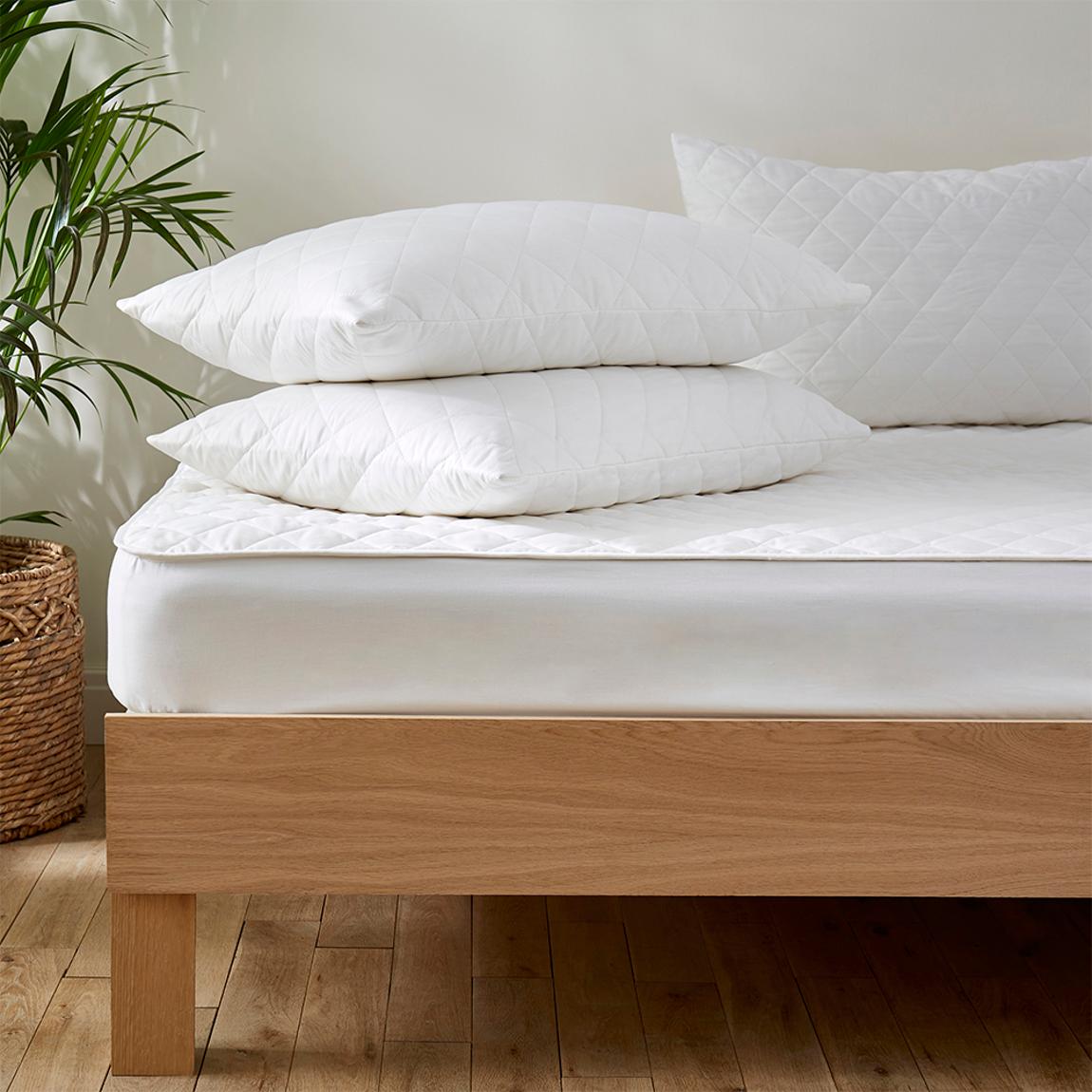 Cotton Quilted Mattress and Pillow Protector Set - Double main product photo