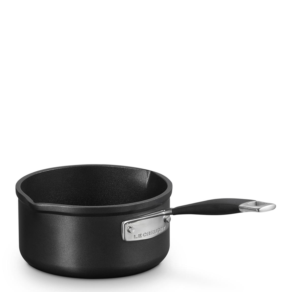 Le Creuset Toughened Non-Stick Milk Pan with Silicone Handle, 16cm