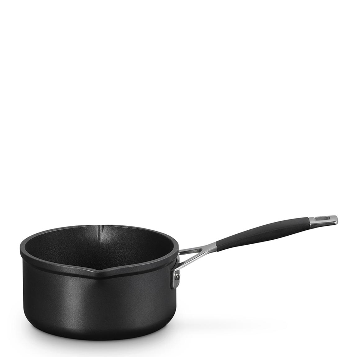 Le Creuset Toughened Non-Stick Milk Pan with Silicone Handle, 16cm