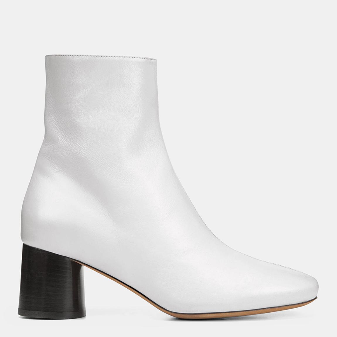 Women's Off White Tasha Heeled Ankle Boots main product photo