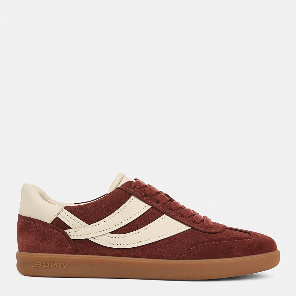 Women's Burgundy Oasis Retro Trainers main product photo