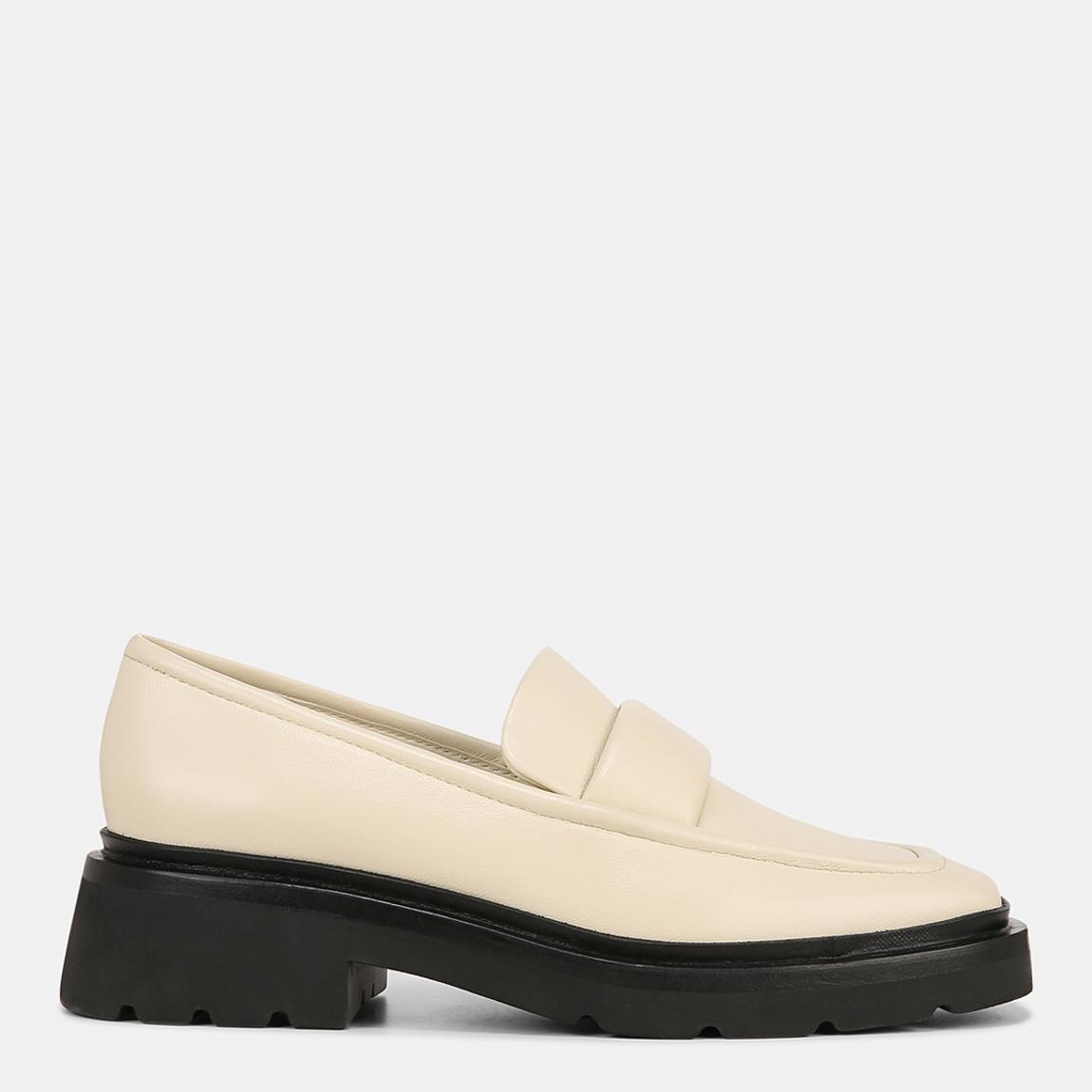 Women's Cream Robin Leather Loafers main product photo