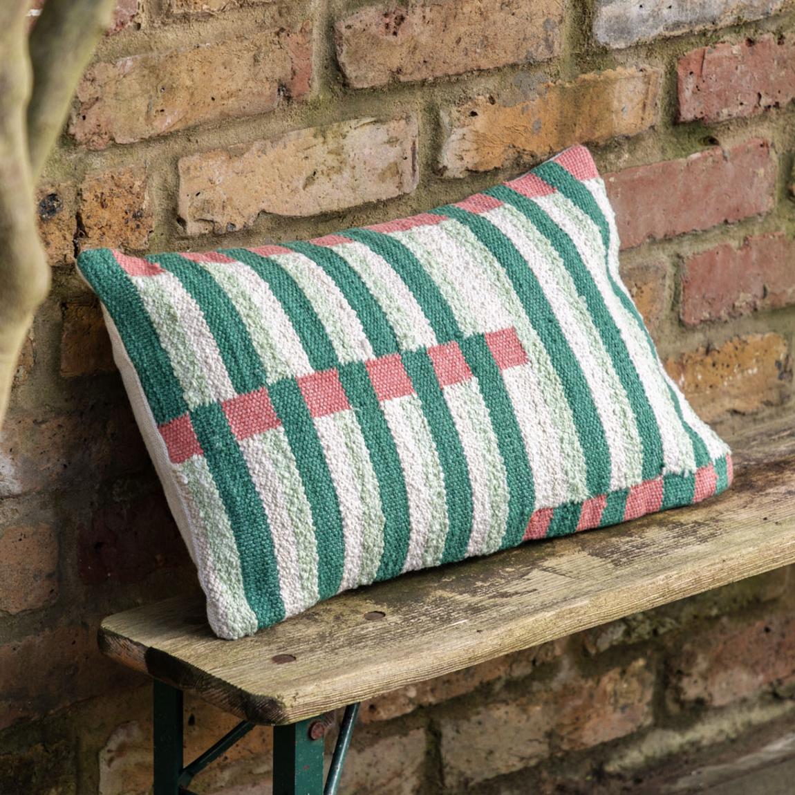 Maia Stripe Woven 30x50cm Cushion main product photo