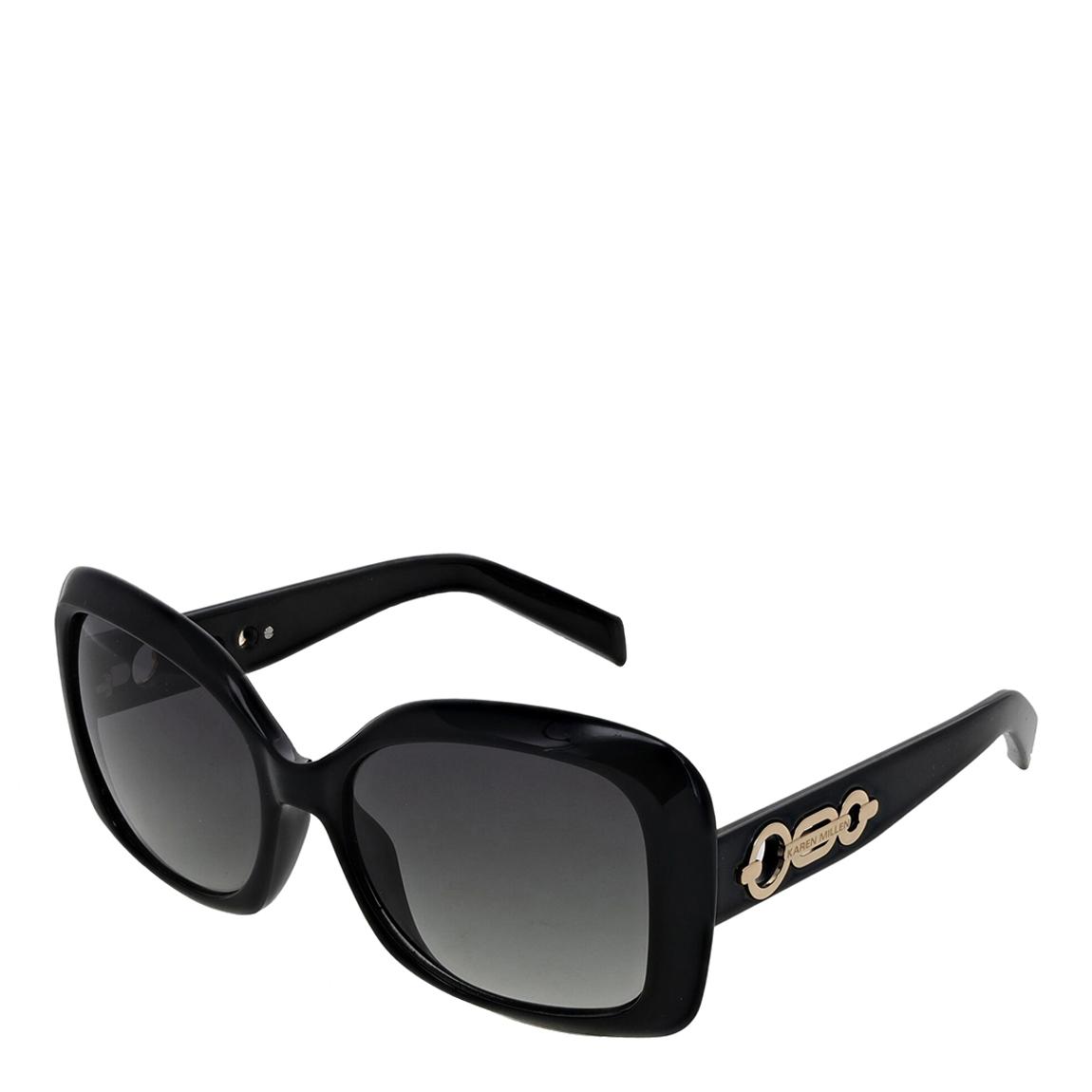Women's Black/Grey Sunglasses 57mm main product photo