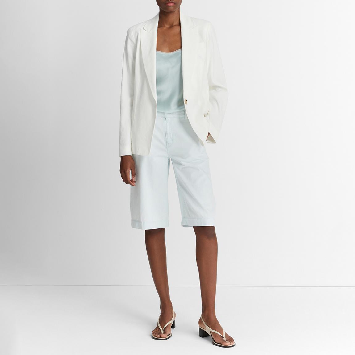 White Single Breasted Blazer main product photo