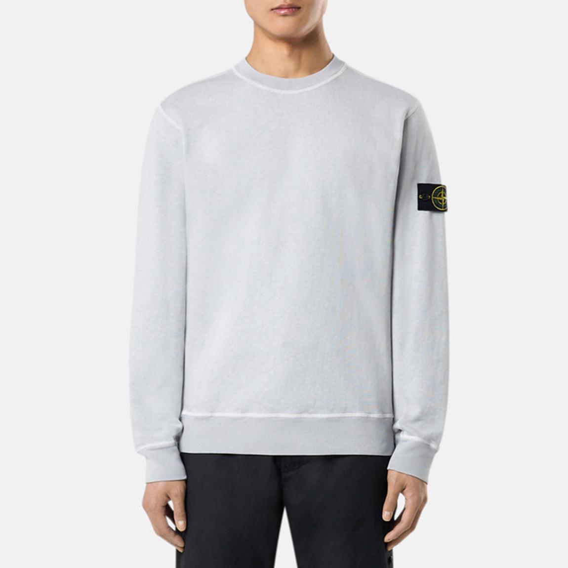 Grey Malfie Cotton Fleece Sweatshirt main product photo