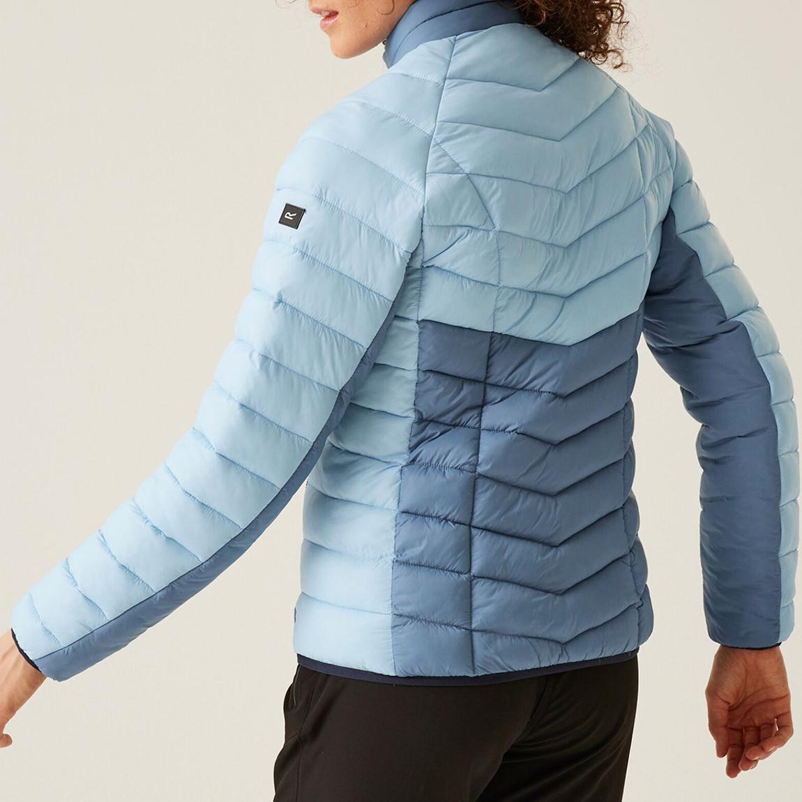 Powder Blue/Cornflower Dalent Quilted Jacket main product photo