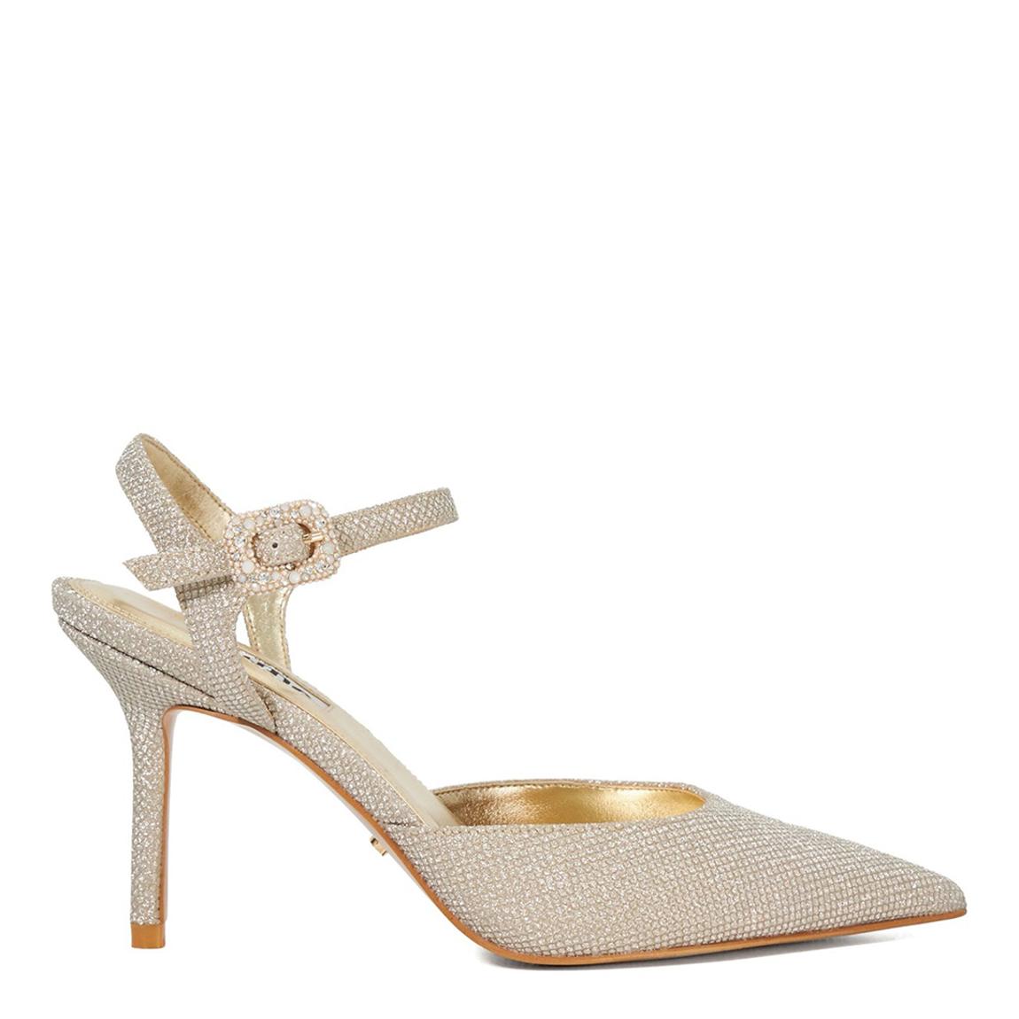 Women's Gold Channel Wide Fit Court Shoes main product photo