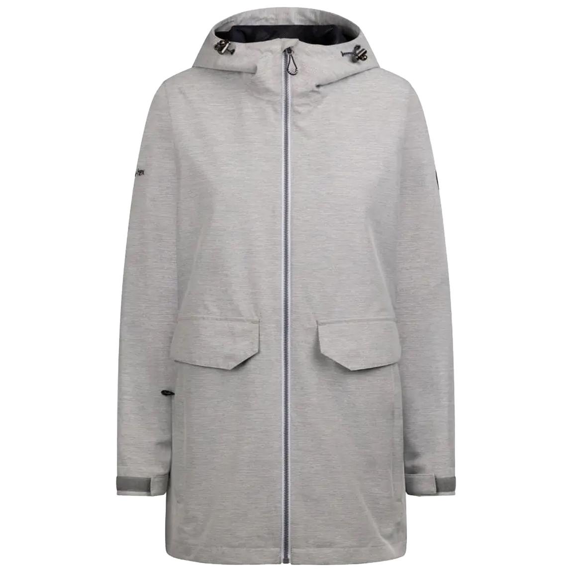Waterproof Jacket Crystals Polyester Platinum Marl main product photo