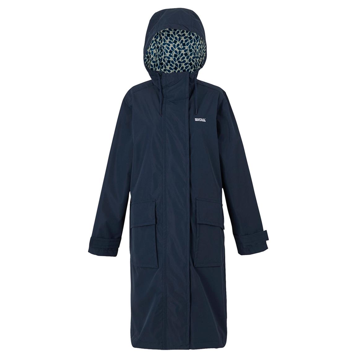 Waterproof Jacket Orla Kiely Mac II Recycled Polyester Navy main product photo