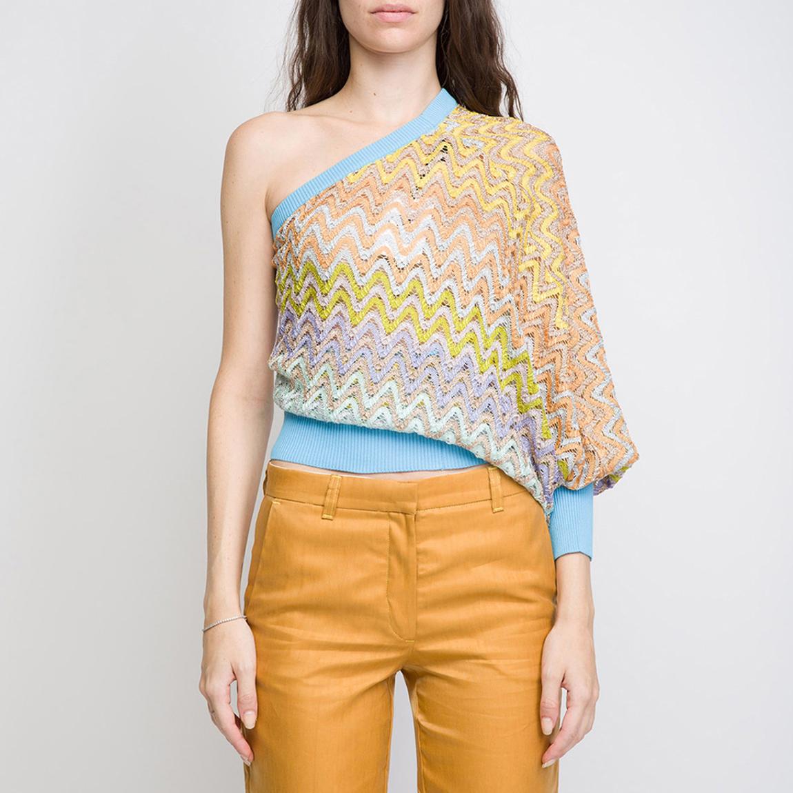 Multi One Shoulder Balloon Jumper main product photo