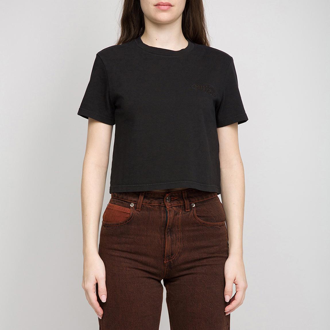 Black Embroidered Sports T-Shirt main product photo