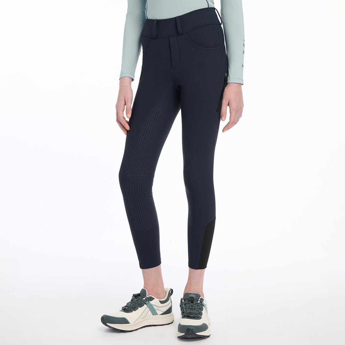 Young Rider Ella Winter Breggings Navy 07-08 years main product photo
