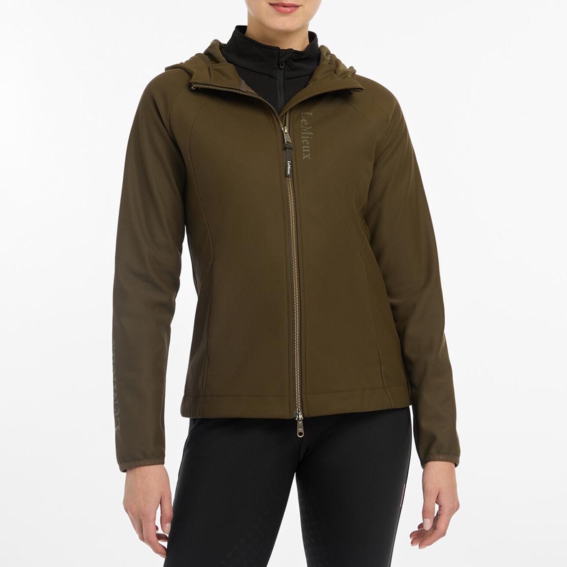 Dark Khaki Charlotte Soft Shell Jacket main product photo