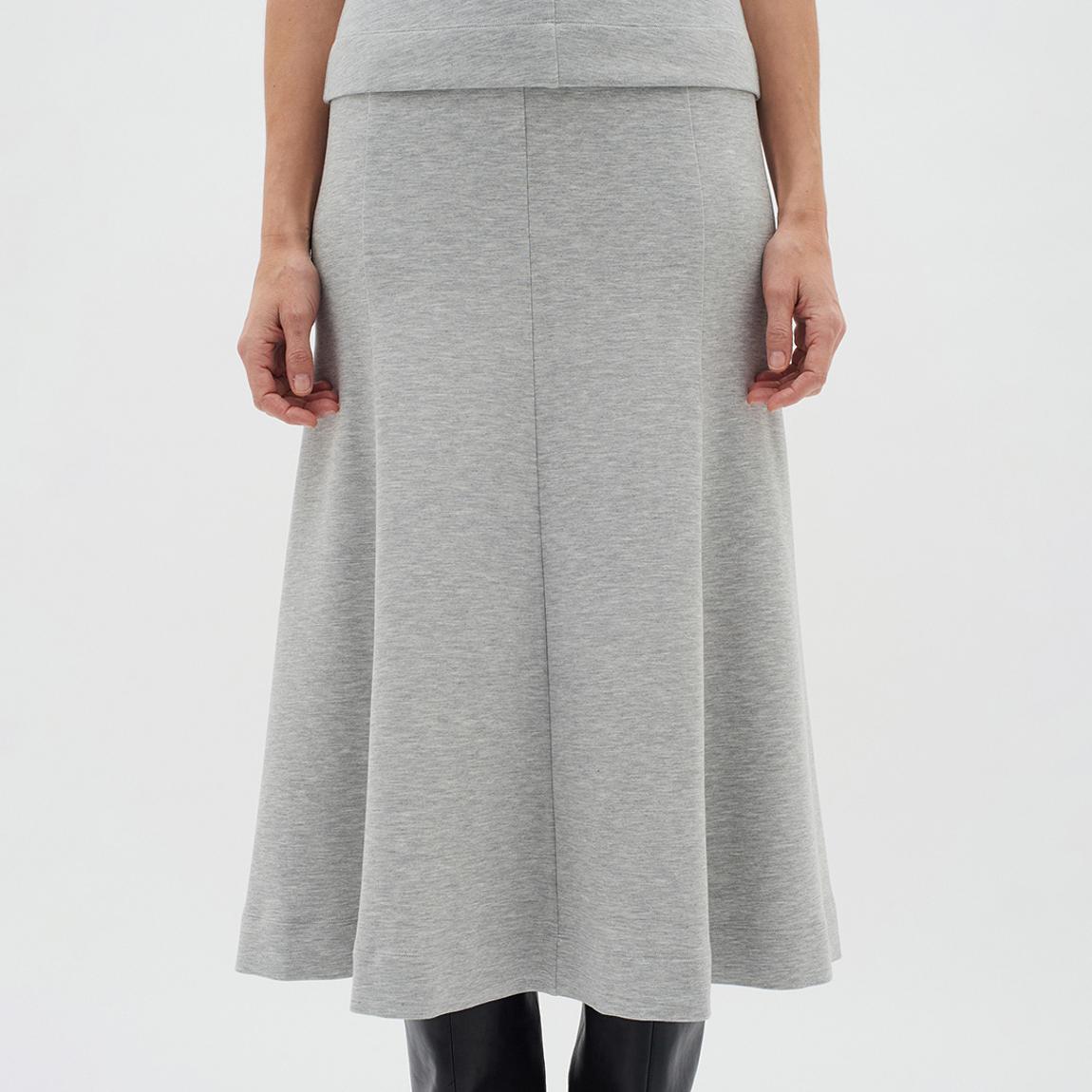 Light Grey Cocent Melange Skirt main product photo