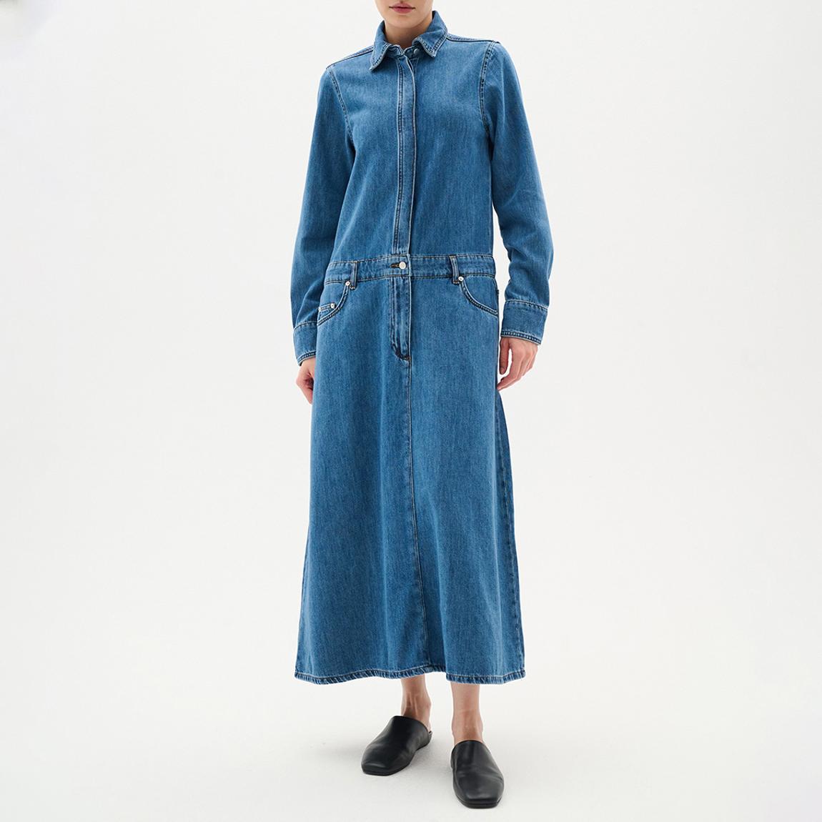 Mid Blue Sophina Midaxi Dress main product photo