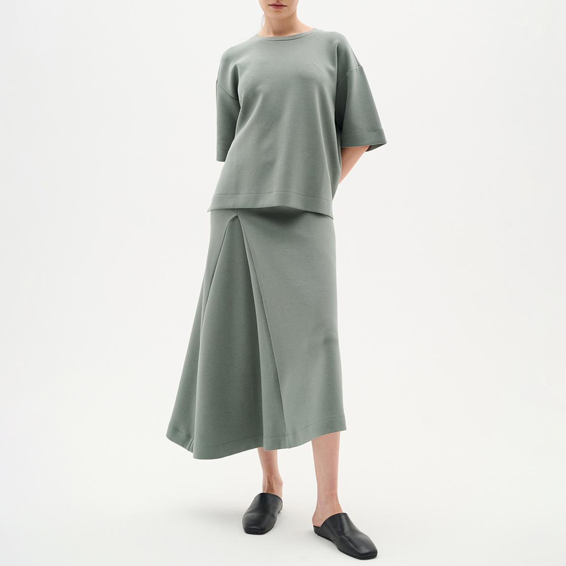 Khaki Annieh Skirt main product photo