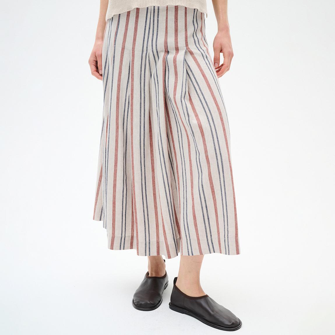 Multi Print Sannie Linen Blend Skirt main product photo