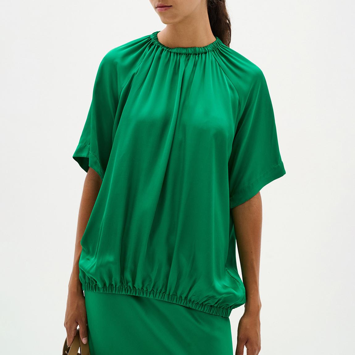 Emerald Green Cass Blouse main product photo