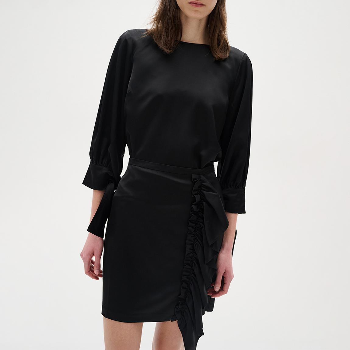 Black Long Sleve Mini Dress main product photo