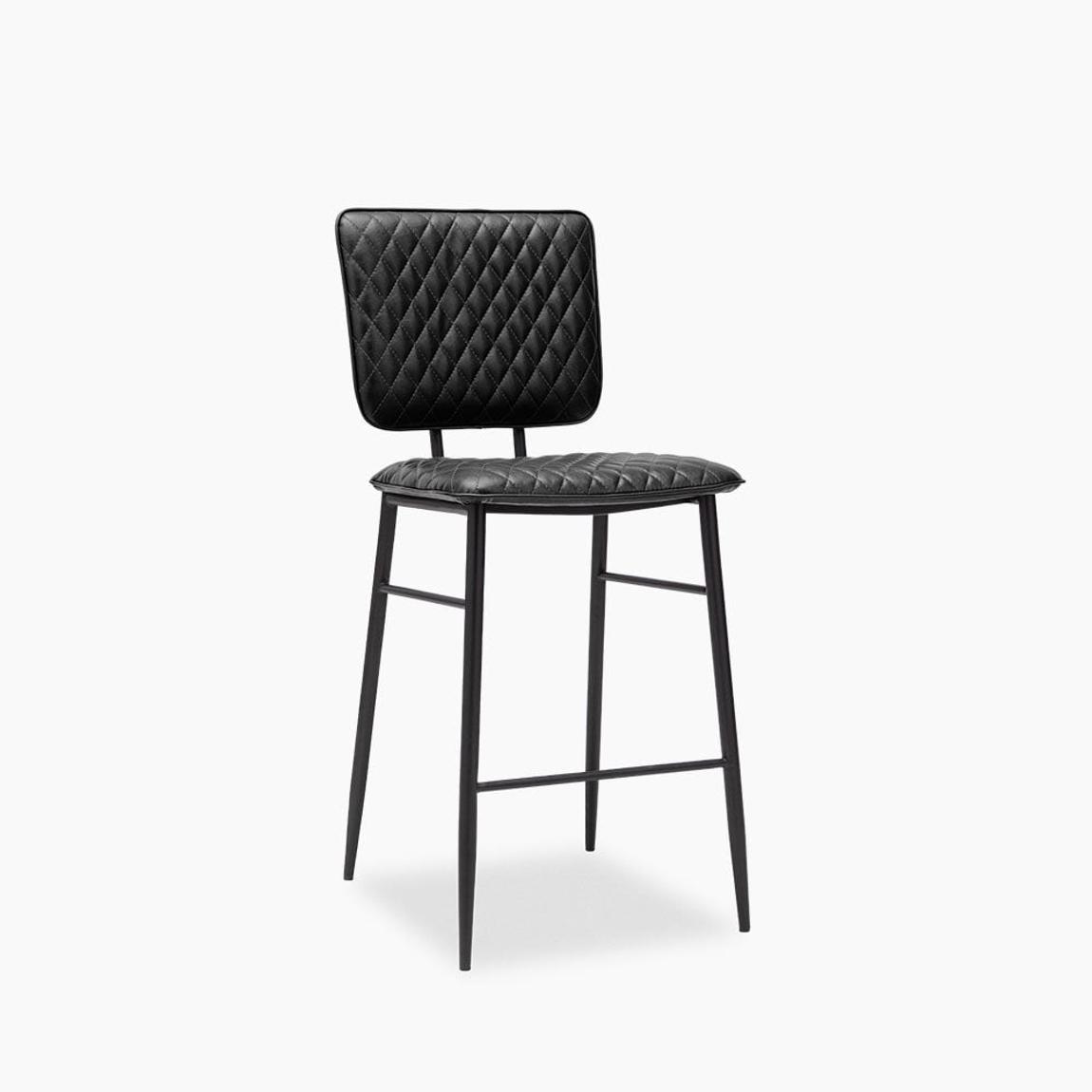 Elgin Metal Kitchen Stool, Black main product photo