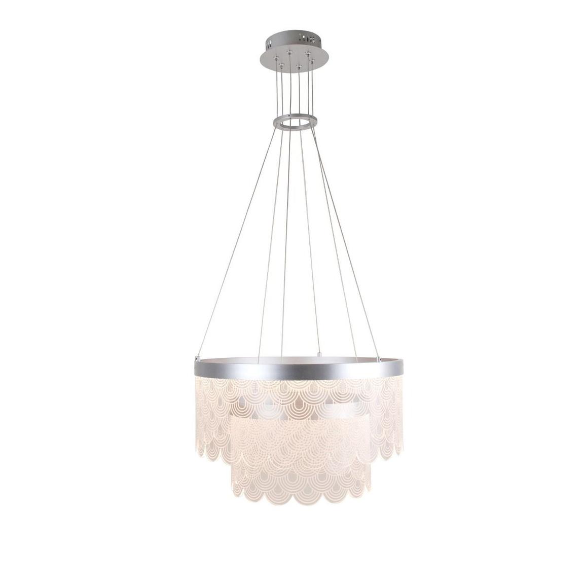 Letzia 2 Light Tiered Scallop LED Pendant Ceiling Light main product photo