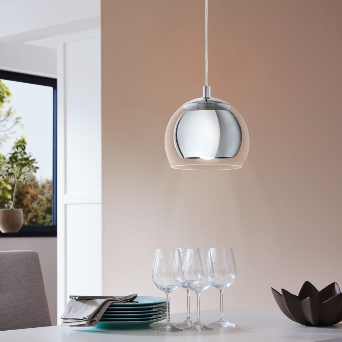 Barnet Pendant Ceiling Light Polished Chrome main product photo